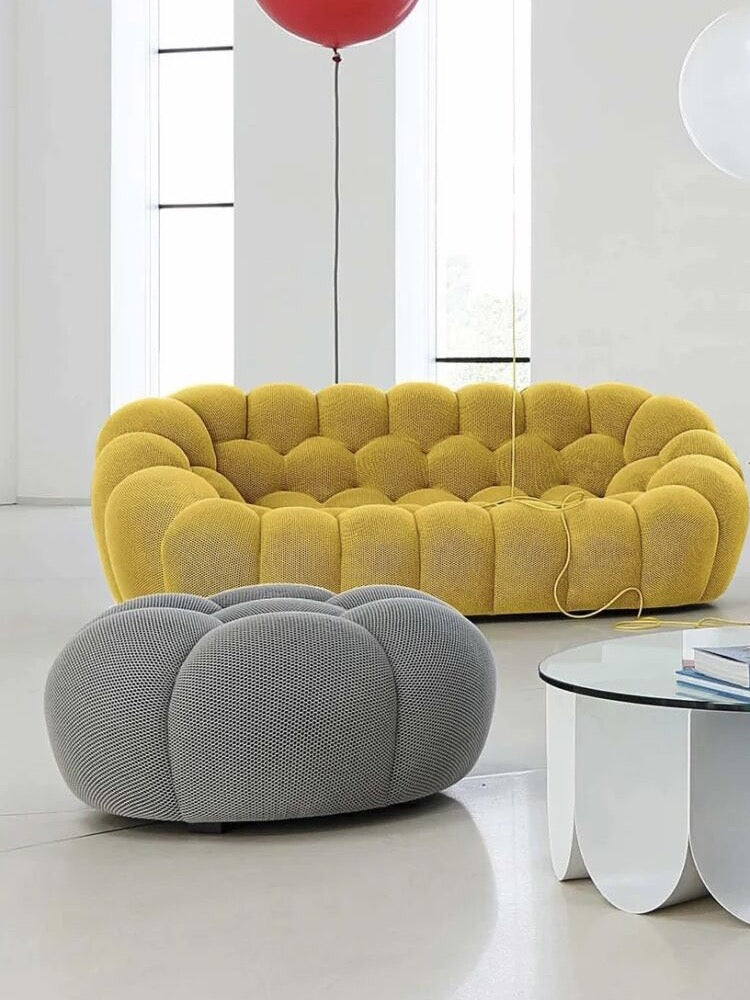 Creative Bubble Sofa Customized Net Fabric Unique Design Lovely Home