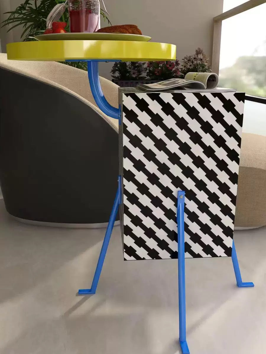 Robot shape coffee table creative furniture fashionable side table