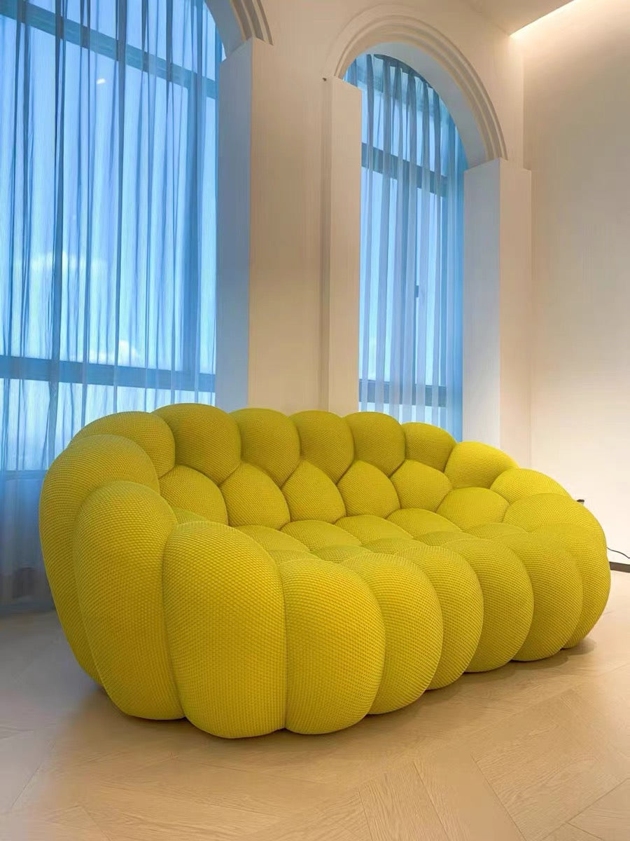 Creative Bubble Sofa Customized Net Fabric Unique Design Lovely Home