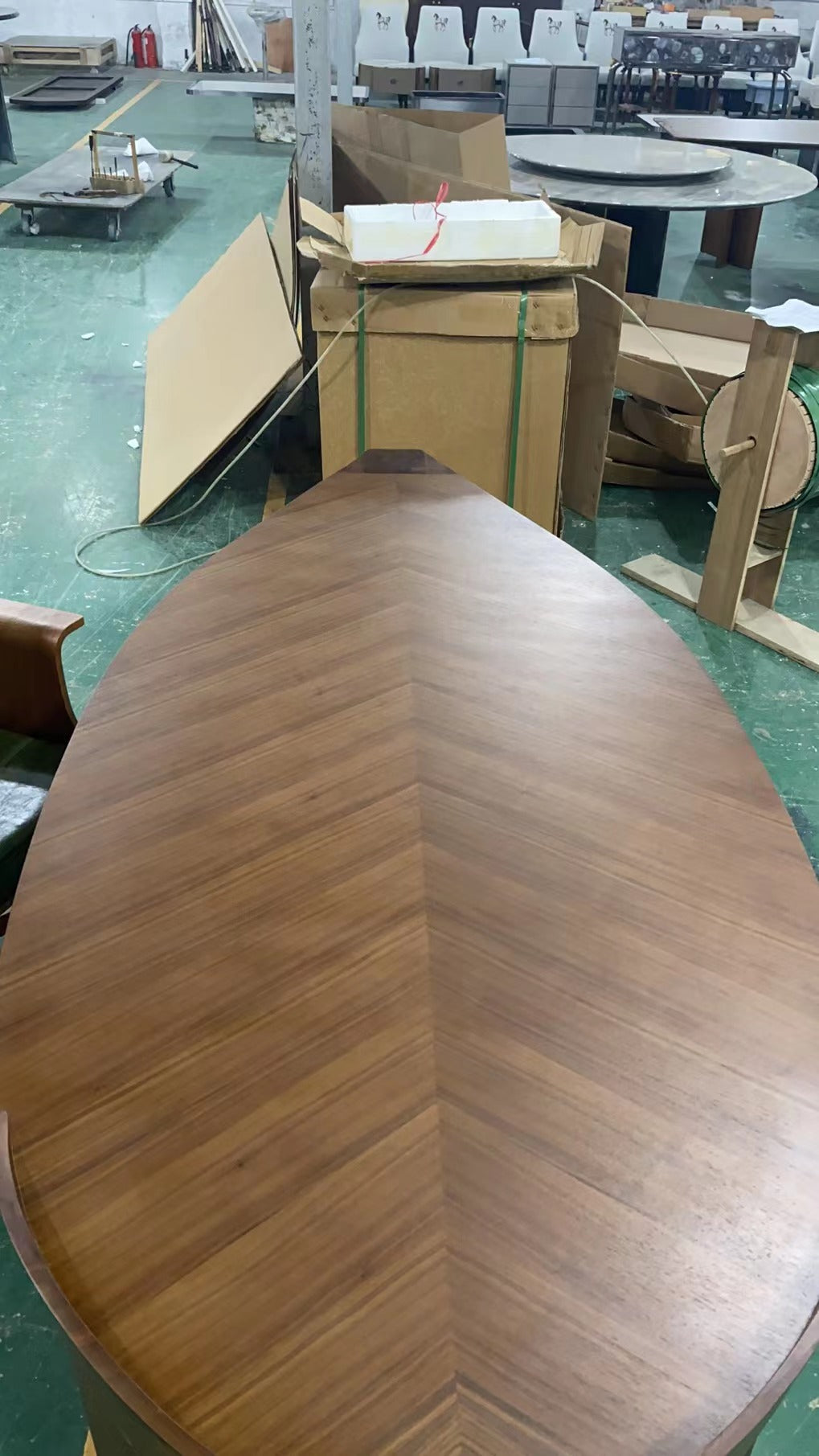 New design elegant luxury office table executive desk