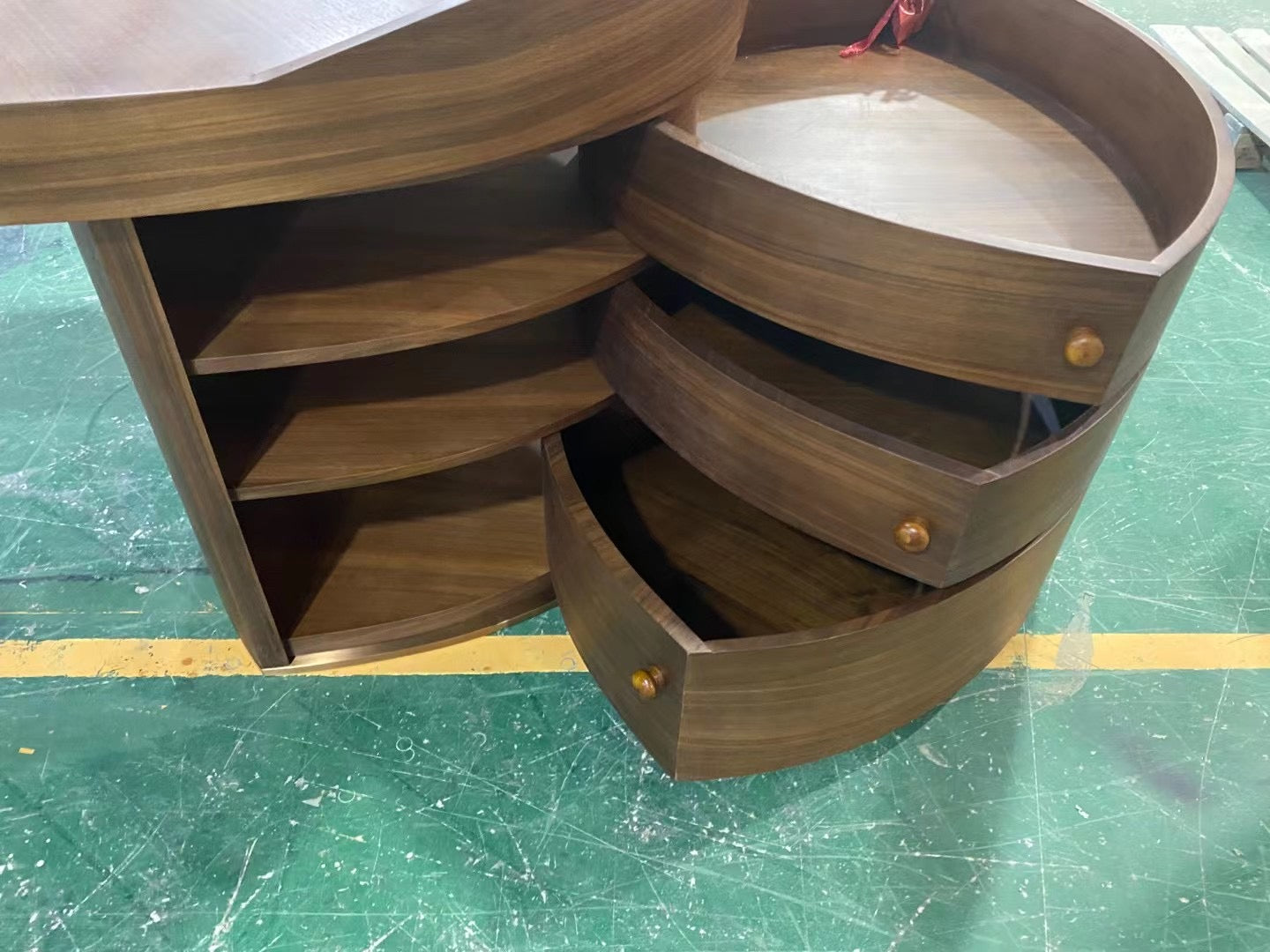 New design elegant luxury office table executive desk