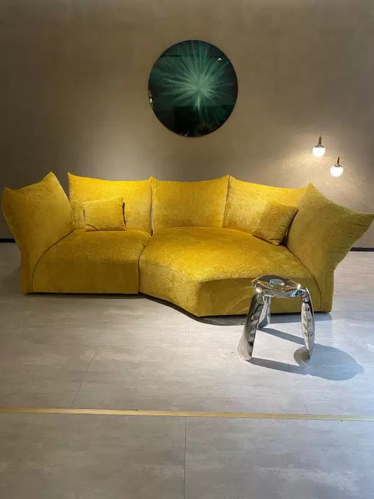 Petals Sofa Flexible Backrest Artistic Sofa Luxurious Living Room