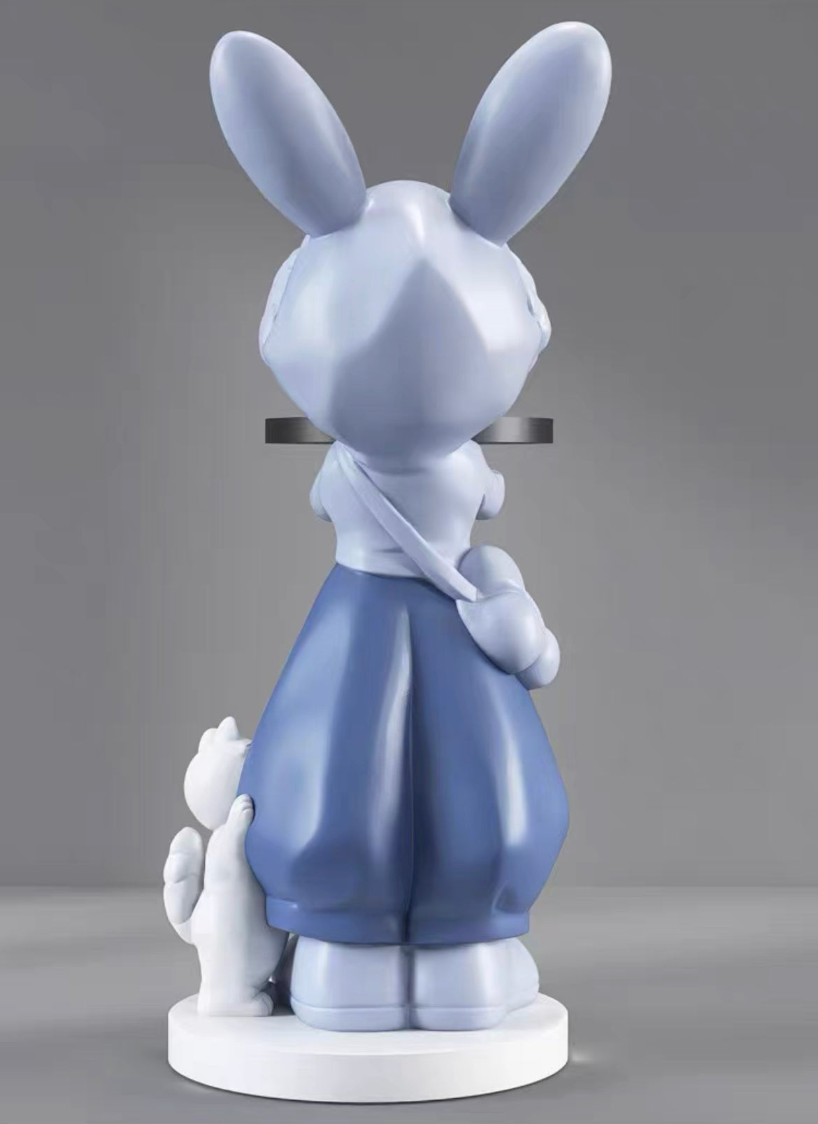 Rabbit girl side table build-in audio equipment Bluetooth connection fashion coffee table