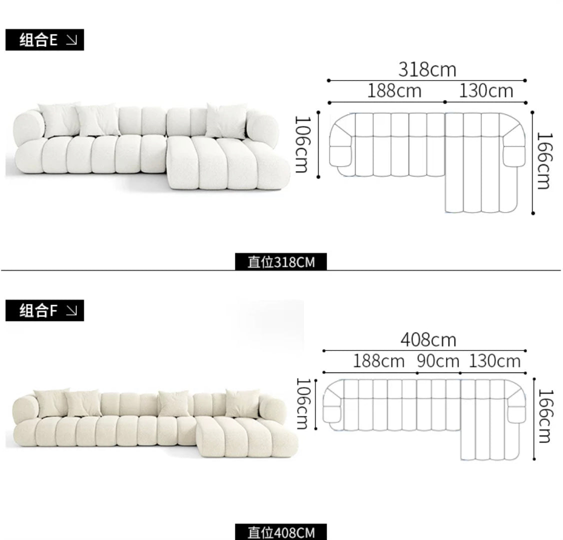 BB Hug Sofa Space Chair Mew Design Luxurious Living Room Villa Sofa Set