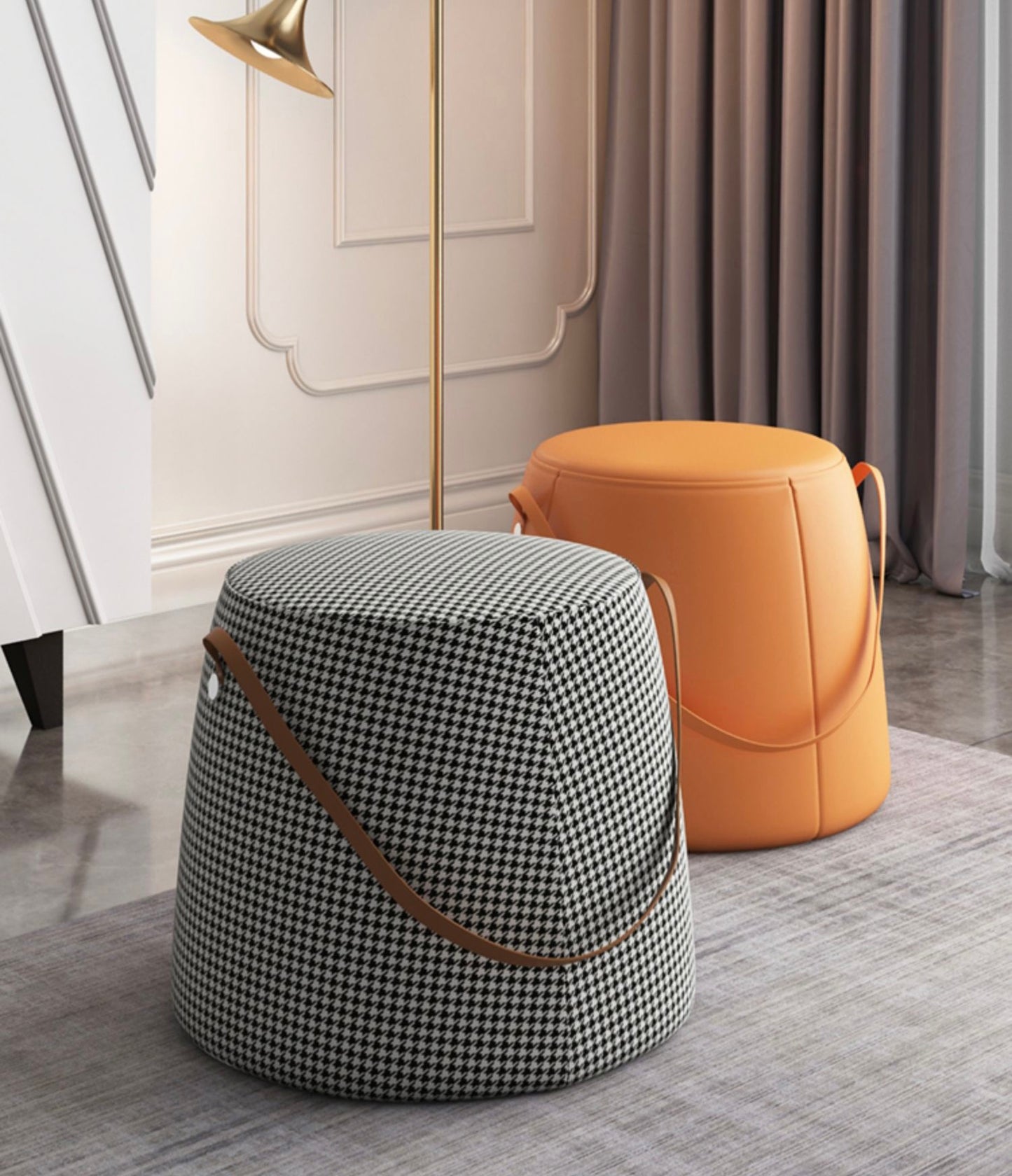 Round stool dressing chair fashionable sofa chair