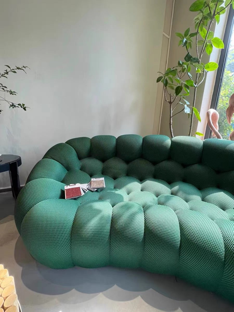 Creative Bubble Sofa Customized Net Fabric Unique Design Lovely Home