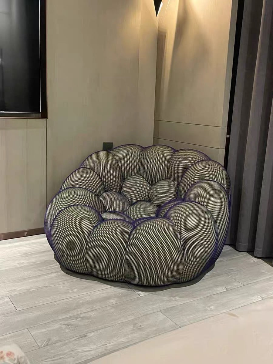 Creative Bubble Sofa Customized Net Fabric Unique Design Lovely Home
