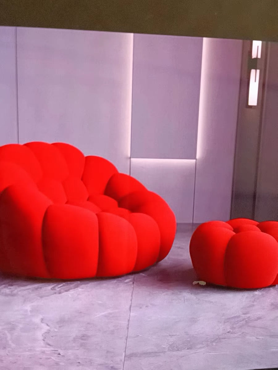 Creative Bubble Sofa Customized Net Fabric Unique Design Lovely Home
