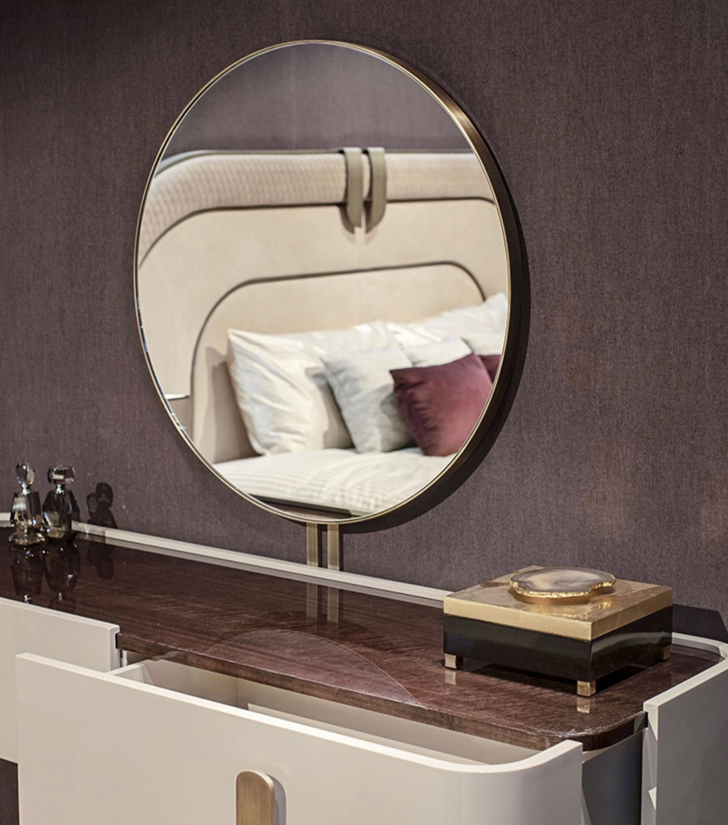 Italian style dresser high-grade makeup table luxury dresser