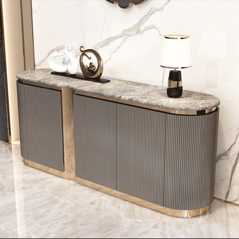 Postmodern Side Cabinet Versatile Sideboard Cabinet Modern Design