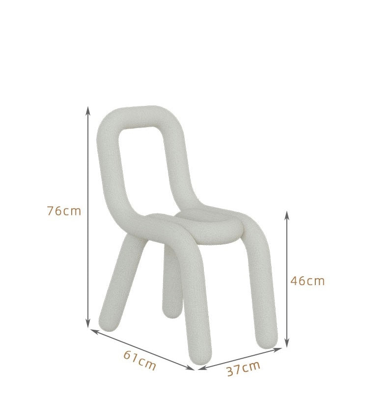 Stylish backrest chair creative dressing chair dining chair