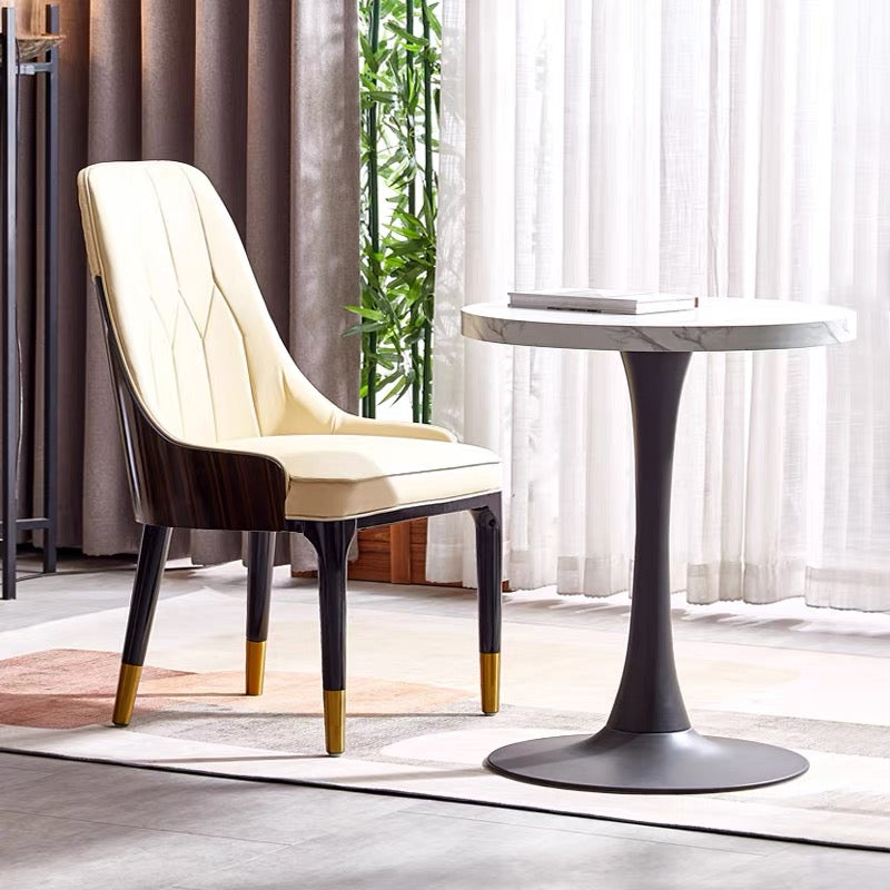 Red sandal wood Classic dining chair