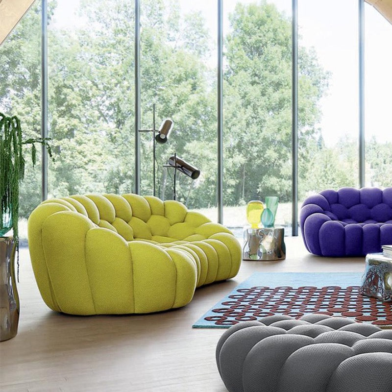 Creative Bubble Sofa Customized Net Fabric Unique Design Lovely Home