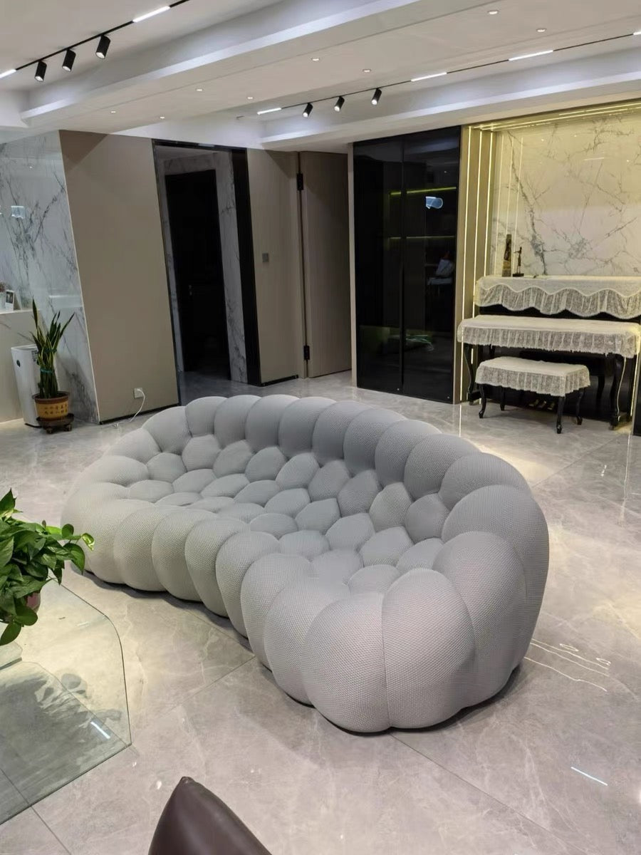 Creative Bubble Sofa Customized Net Fabric Unique Design Lovely Home