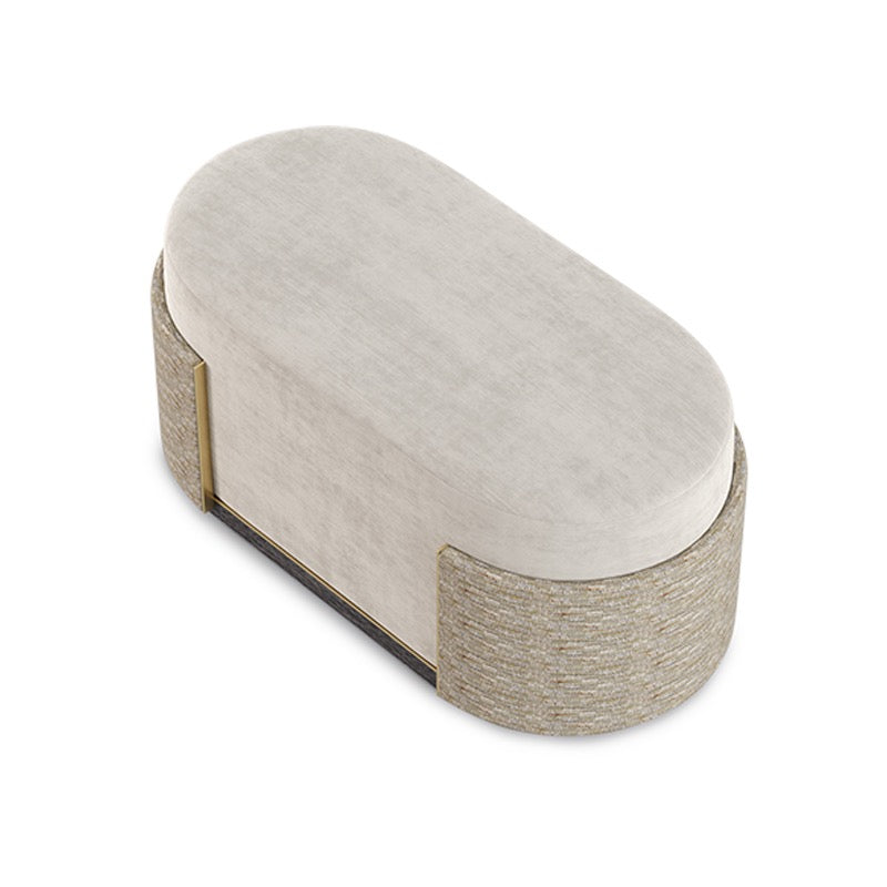 Bedroom puff bench elegant bed-end tool