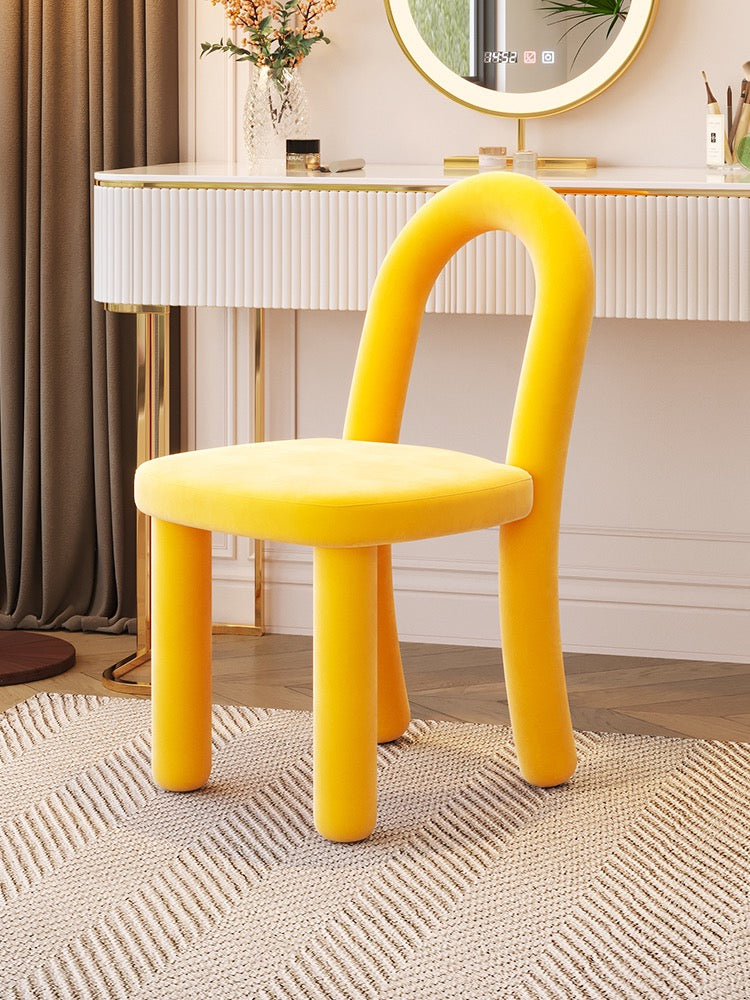 Multi colors Simple dressing chair lovely children chair dining chair