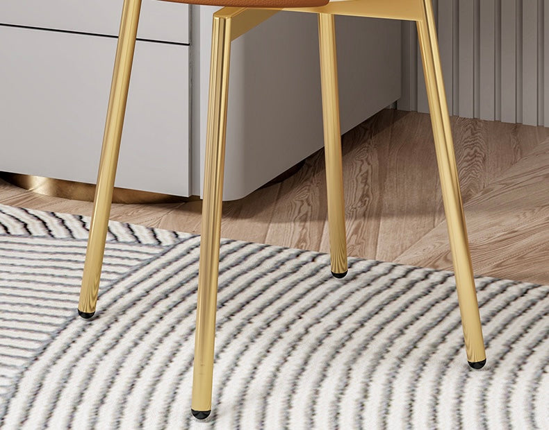 Rotatable dressing stool elegant make up dresser chair