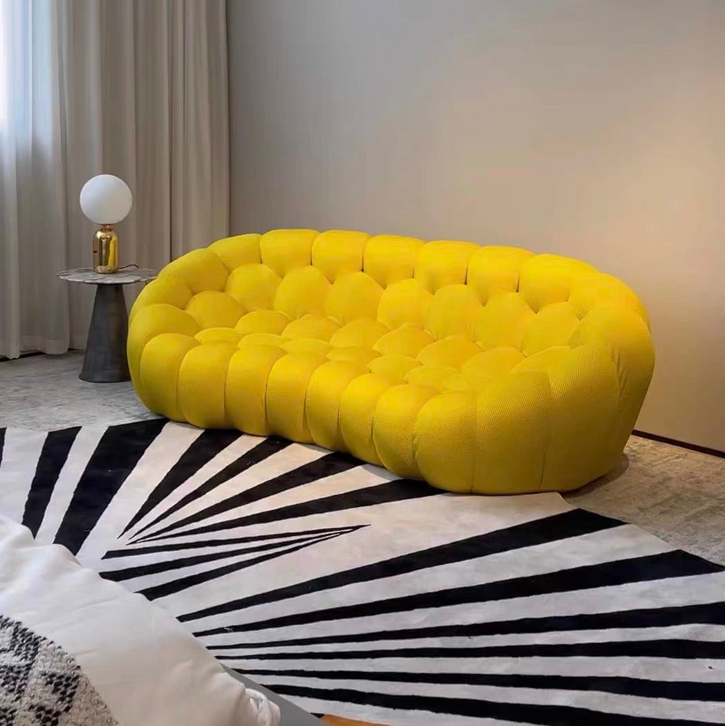 Creative Bubble Sofa Customized Net Fabric Unique Design Lovely Home