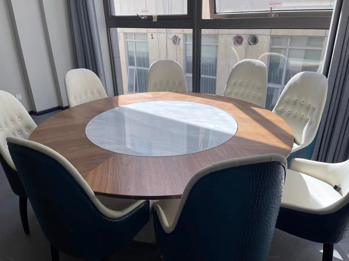 Crocodile leather nubuck dining chair chic dining room
