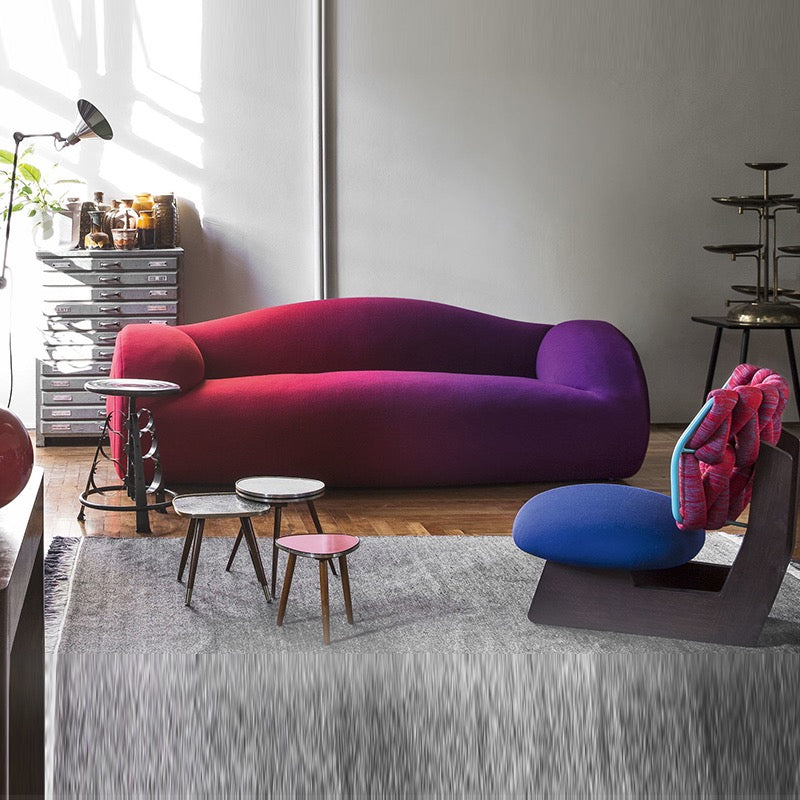 Gradient sofa modern living room furniture abnormal sofa – Artwork ...