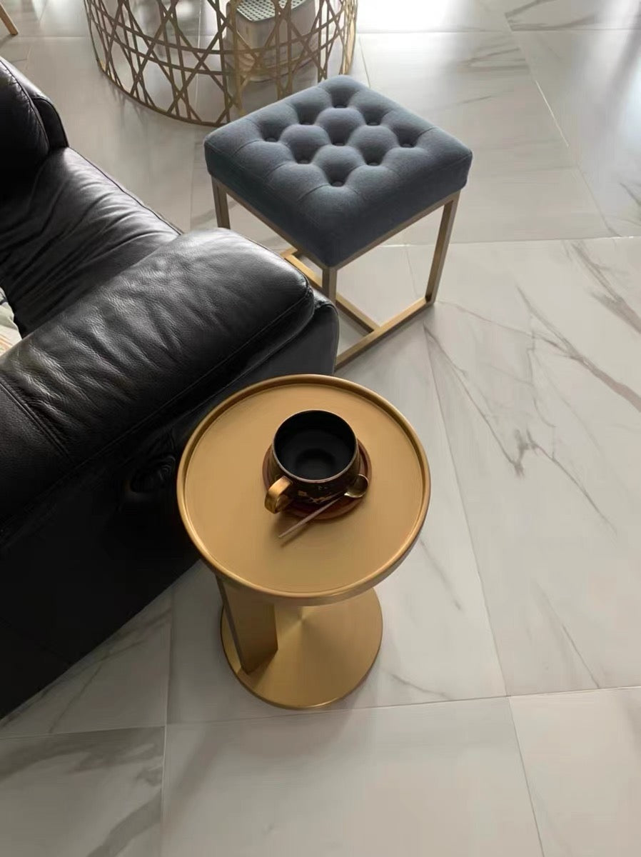 Carbon steel coffee table Simple style side table trend home design