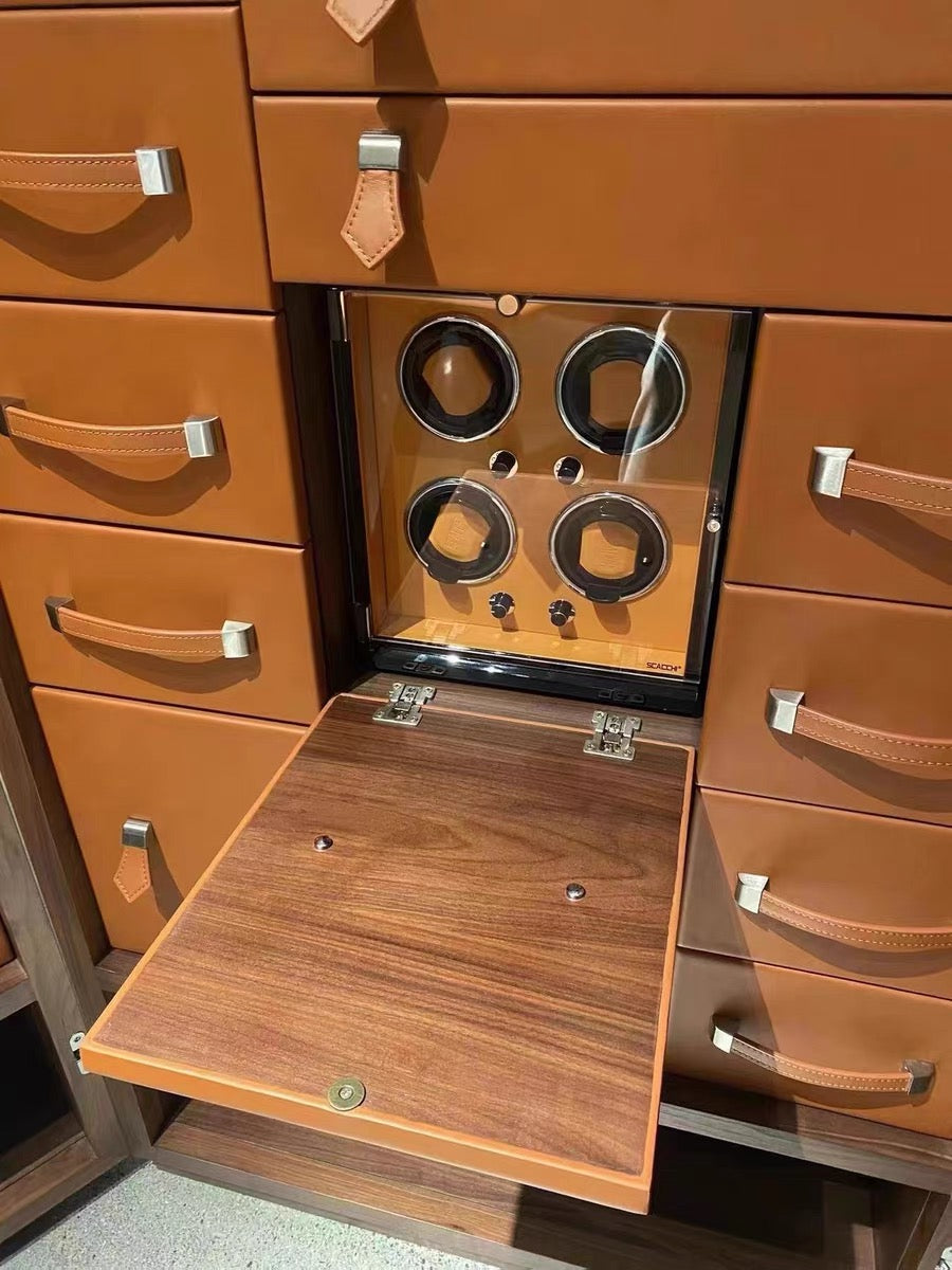 Luxurious Jewels storage watch storage foldable cabinet dressing room