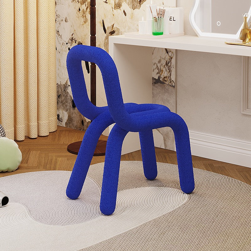 Stylish backrest chair creative dressing chair dining chair