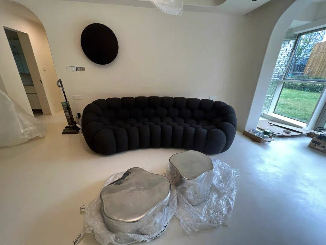 Creative Bubble Sofa Customized Net Fabric Unique Design Lovely Home