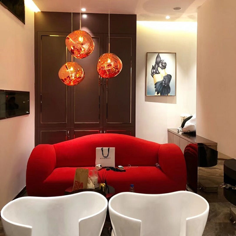 Gradient sofa modern living room furniture abnormal sofa