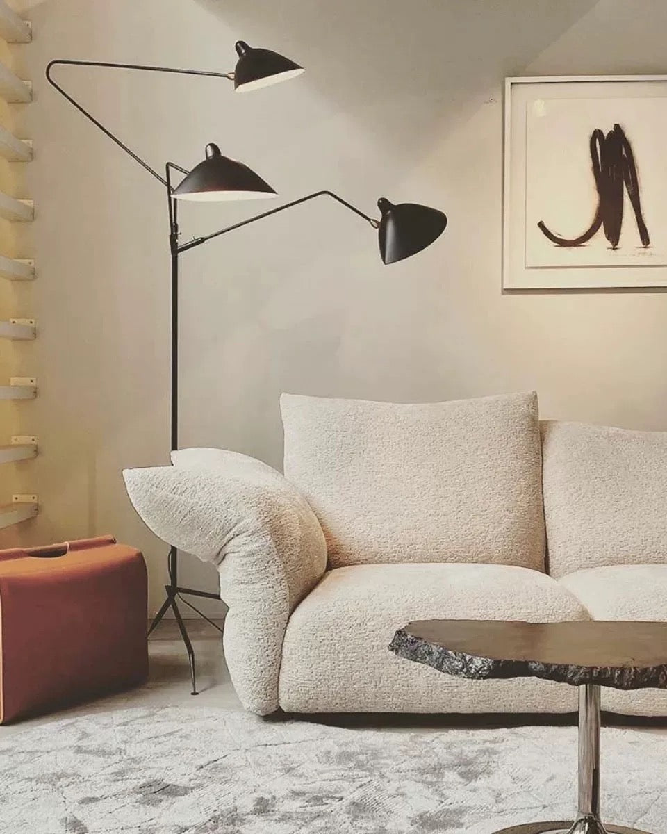 Petals Sofa Flexible Backrest Artistic Sofa Luxurious Living Room