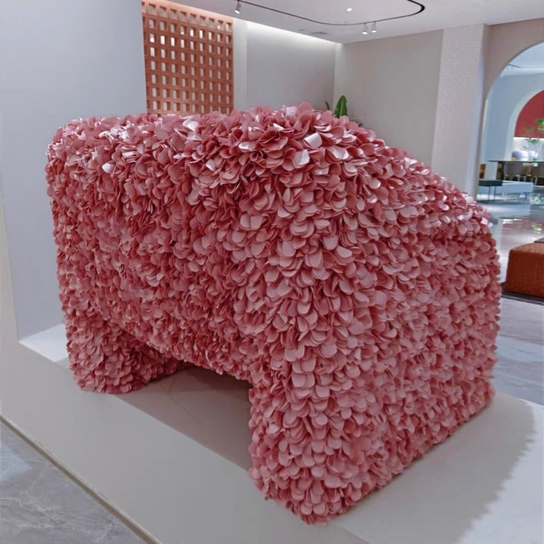 Stylish Design Flower Armchair Rose Sofa Girls Living Room Luxurious Furniture