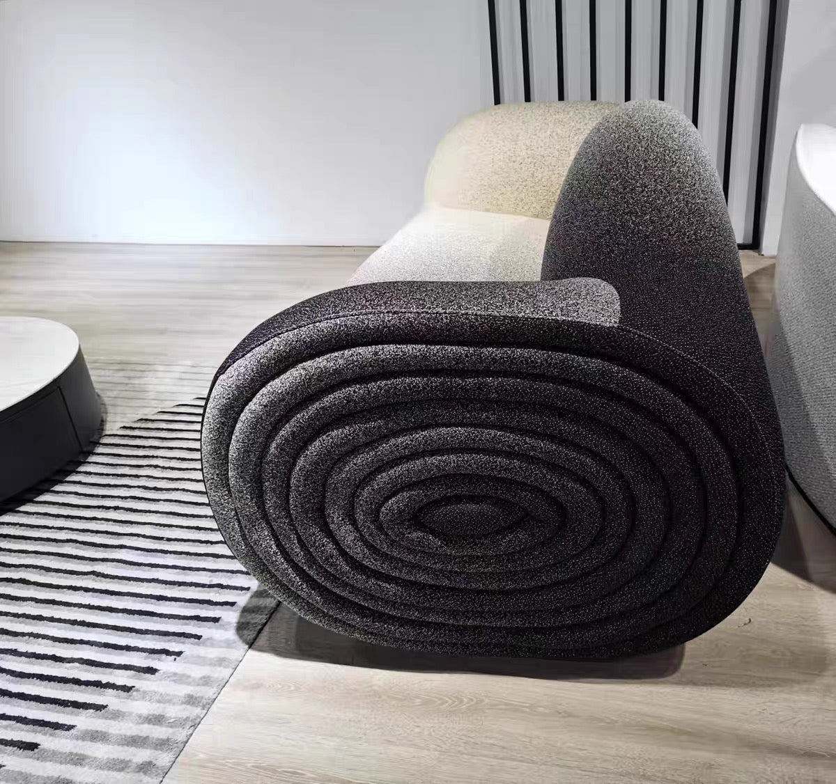 Gradient sofa modern living room furniture abnormal sofa