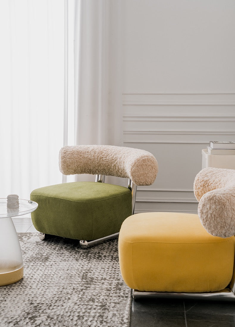 Creative design Sledge chair girly sofa chair dressing chair