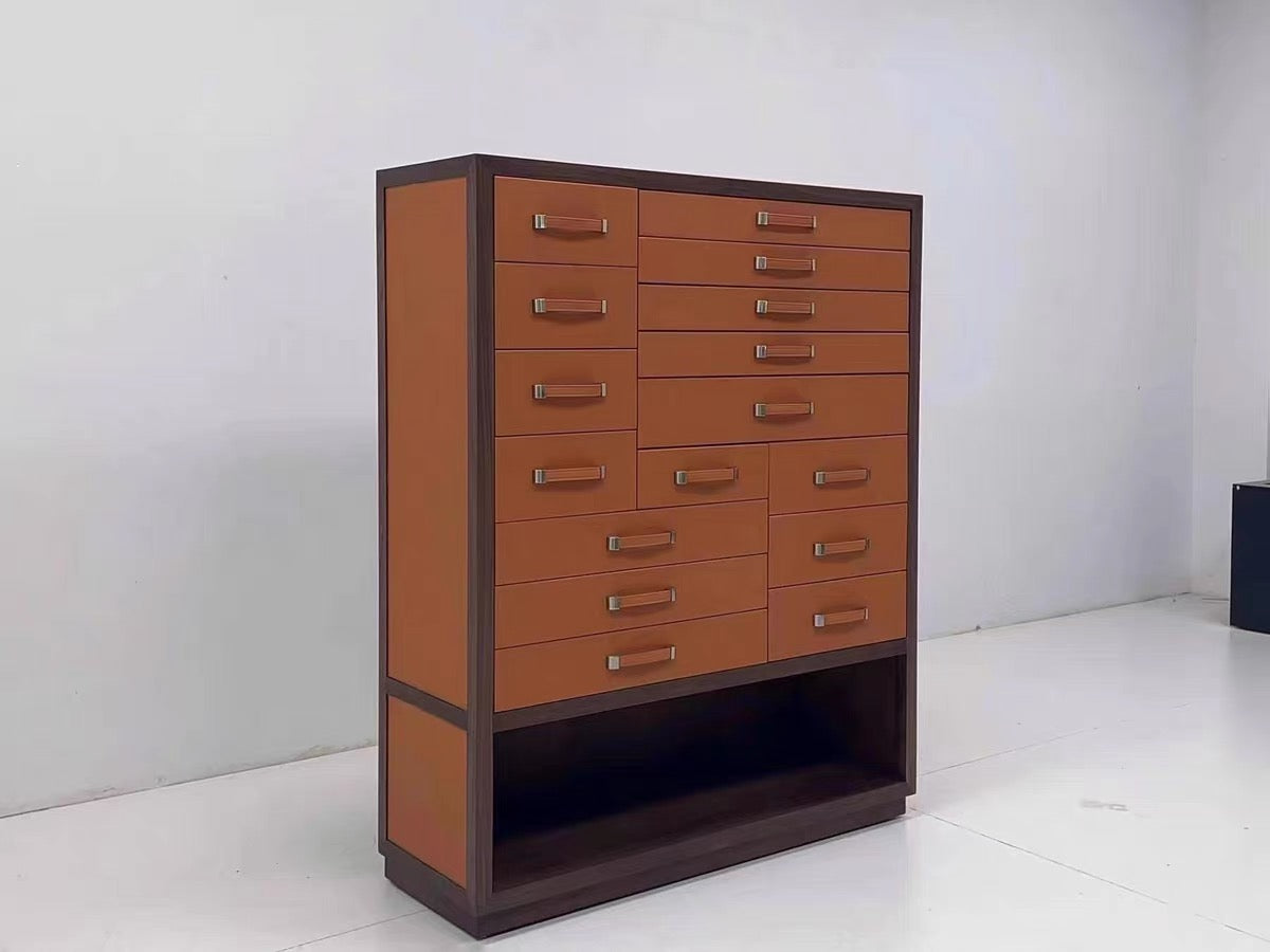 Luxurious Jewels storage watch storage foldable cabinet dressing room