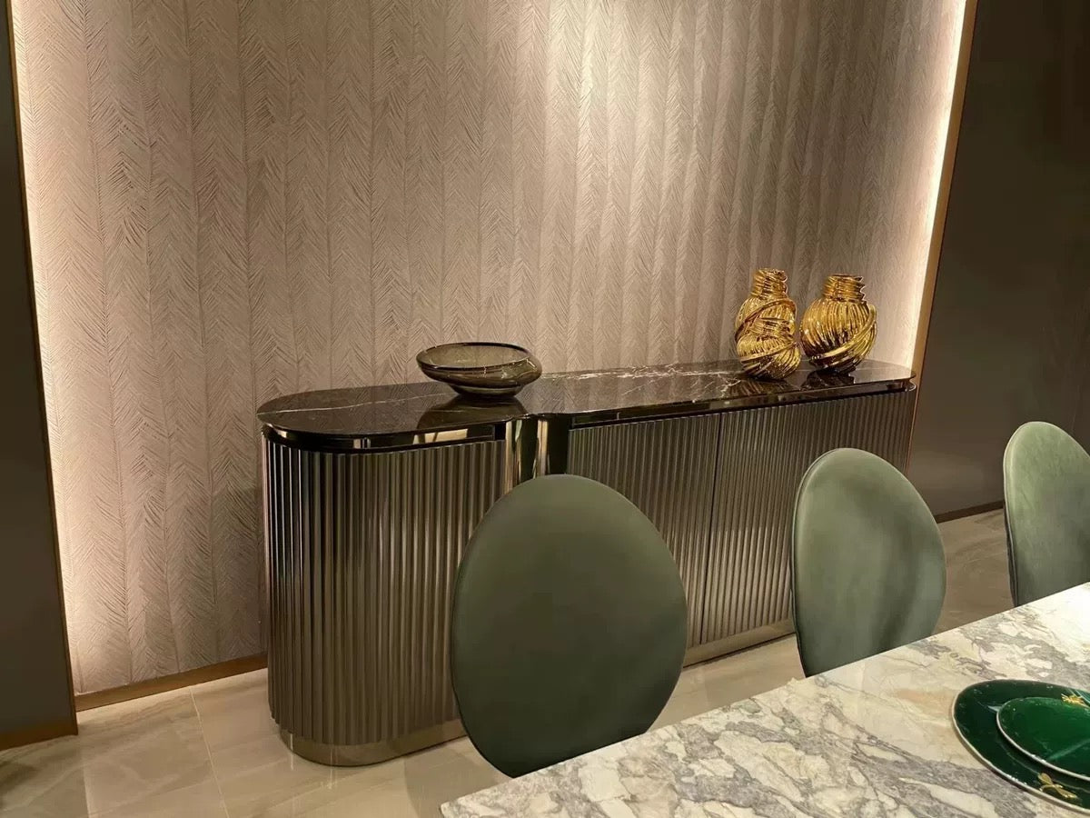 Postmodern Side Cabinet Versatile Sideboard Cabinet Modern Design