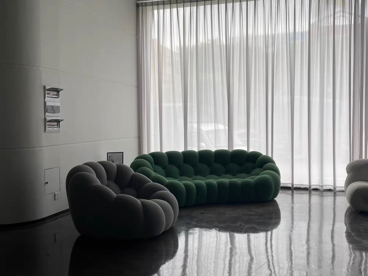 Creative Bubble Sofa Customized Net Fabric Unique Design Lovely Home