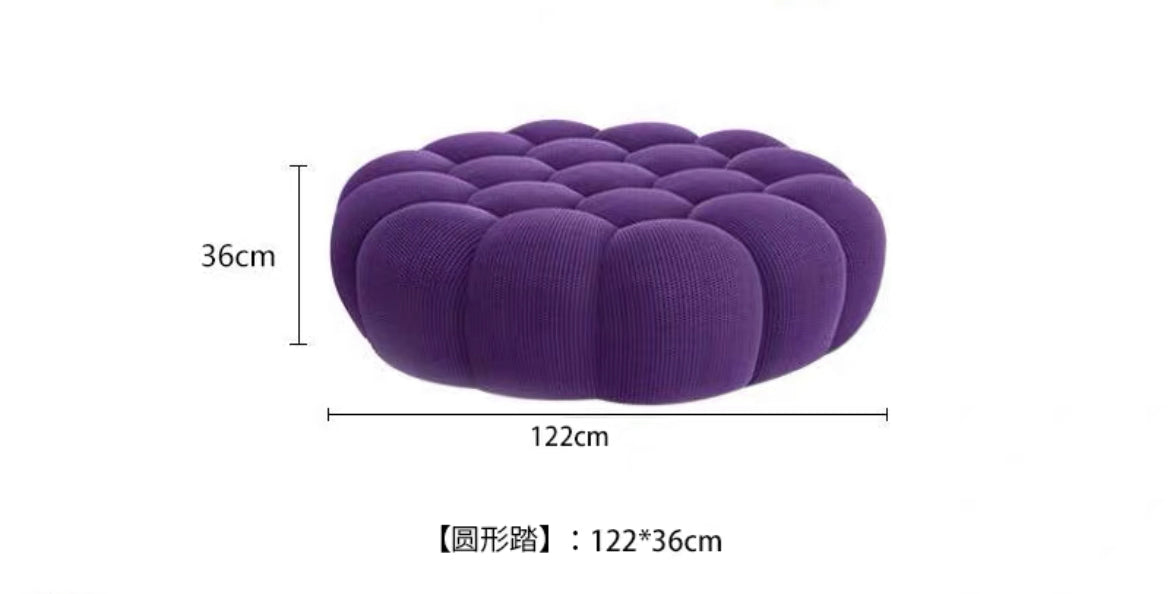 Creative Bubble Sofa Customized Net Fabric Unique Design Lovely Home